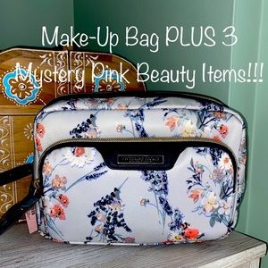 Victoria’s Secret Glam Bag & 3 Mystery PINK Beauty Items